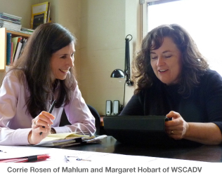 Corrie Rosen of Mahlum and Margaret Hobart of WSCADV